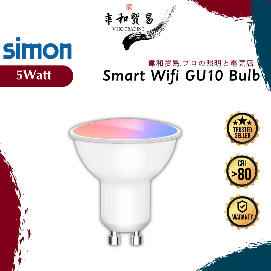 VHO Simon Smart Wifi GU10 Bulb Mentol GU10 Smart Spot Light